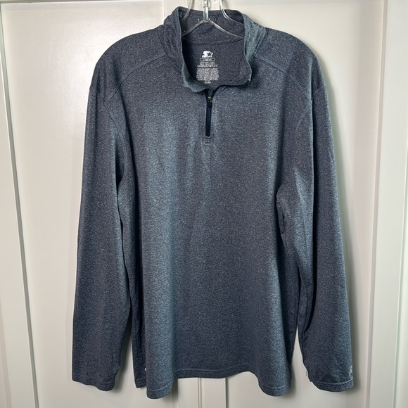 Starter quarter zip moisture wicking pullover - Picture 1 of 8